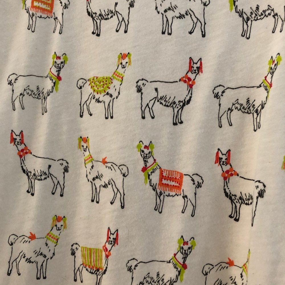 J.CREW Collector Llama Alpaca Tee Shirt - Picture 6 of 6
